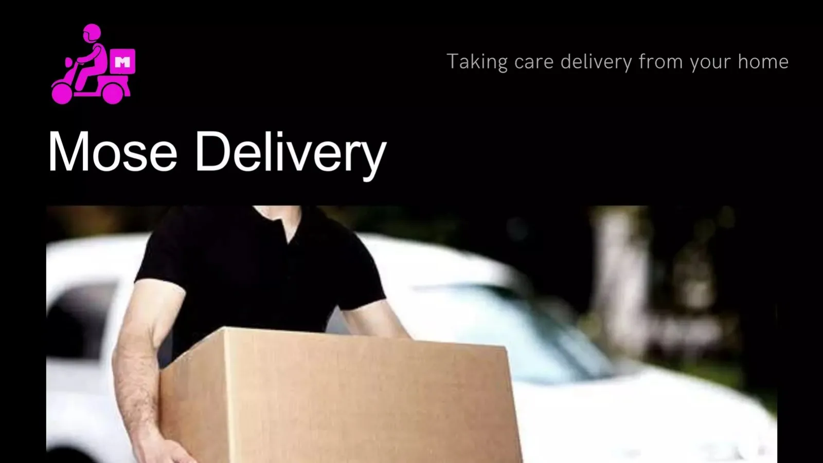 Mose Delivery pitch deck slide
