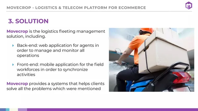Product / solution slide 4 from Movecrop