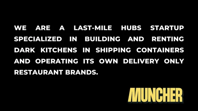 Product / solution slide 2 from Muncher