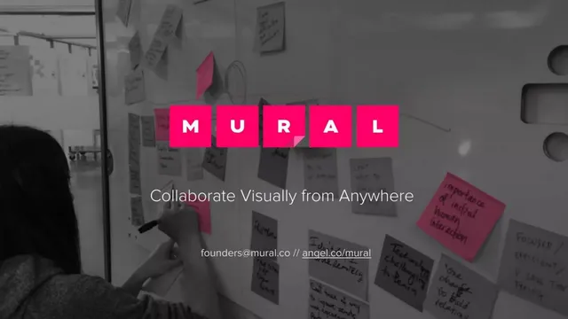Mural pitch deck cover