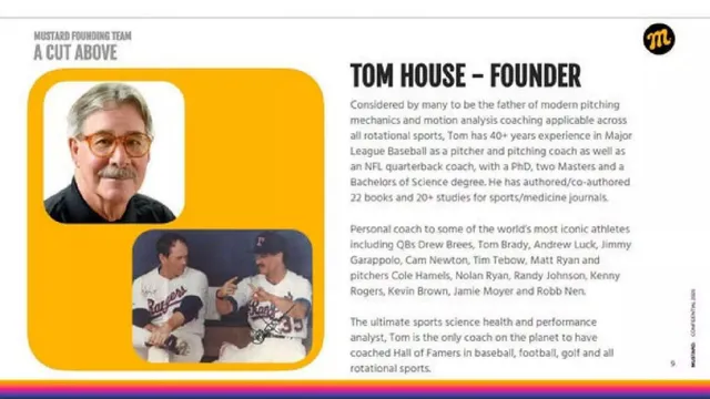 Team slide 9 from Mustard