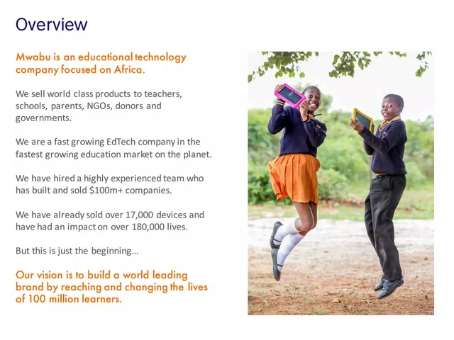 Company overview slide 2 from Mwabu