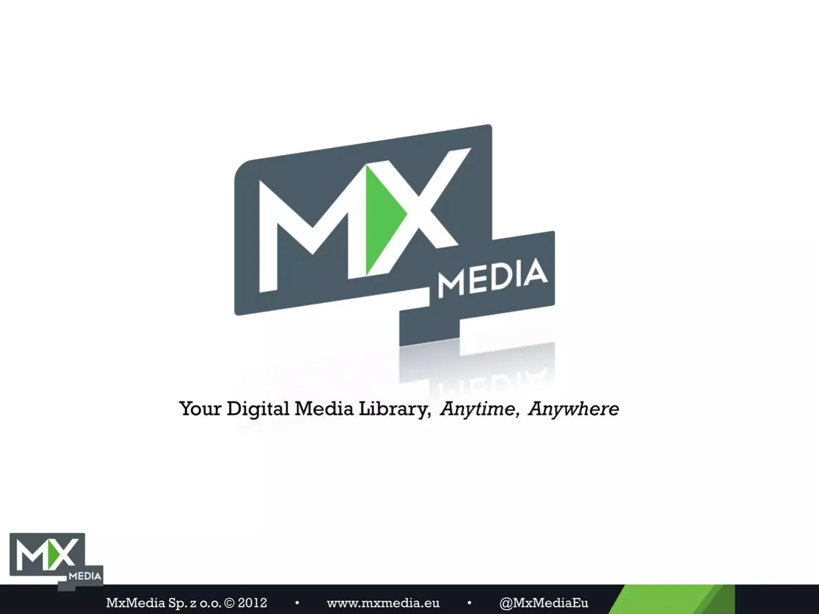 MxMedia pitch deck slide