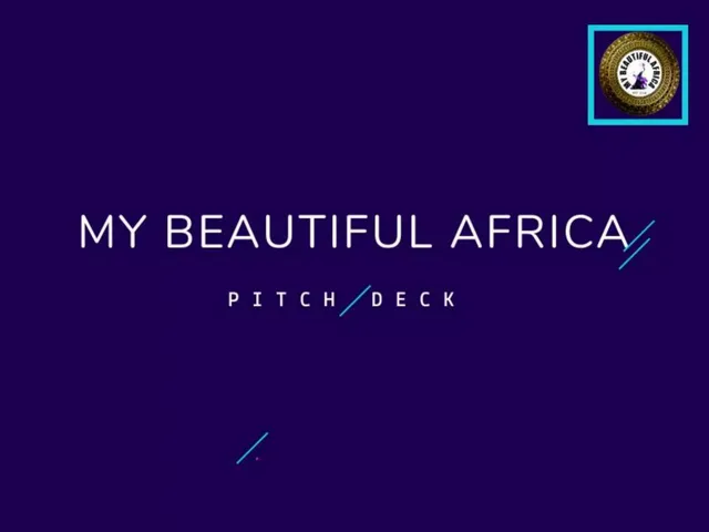 My Beautiful Africa pitch deck cover