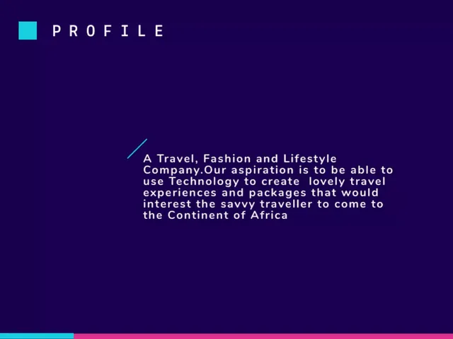 Vision slide 2 from My Beautiful Africa