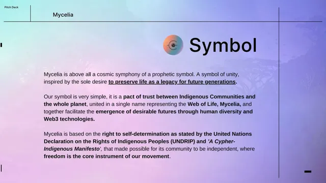 Vision slide 5 from MYCELIA