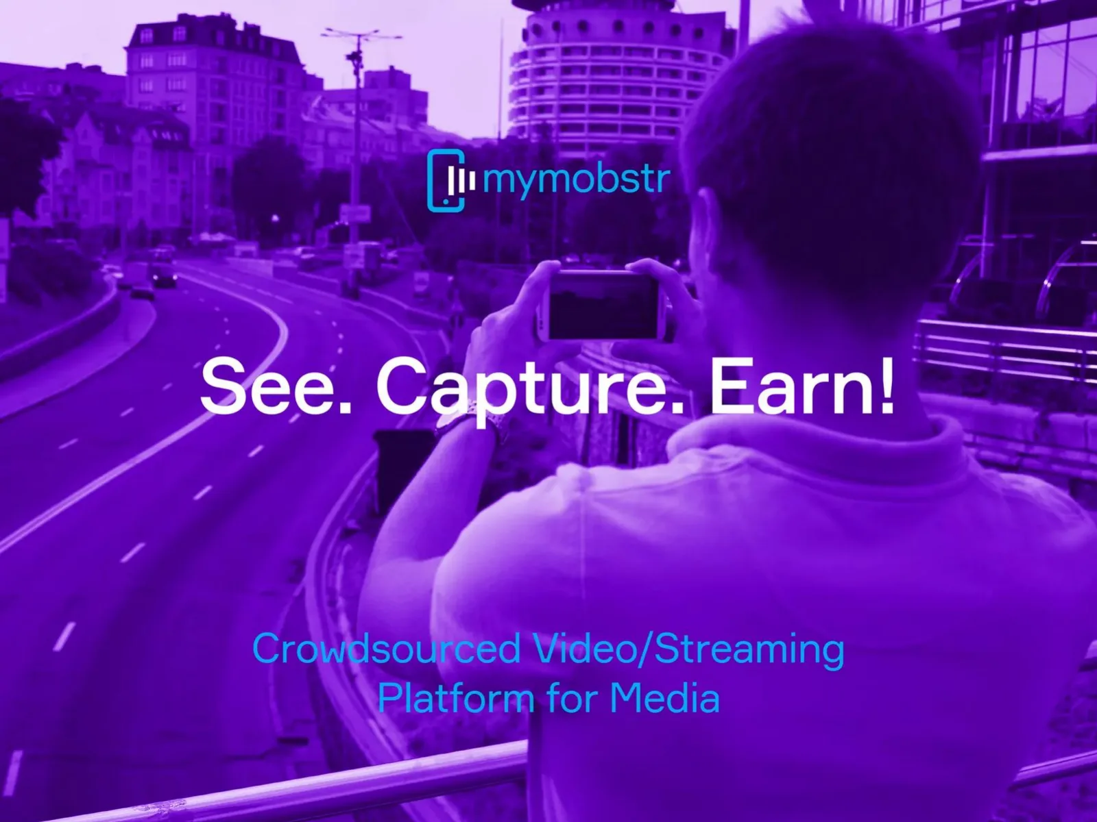 Mymobstr pitch deck slide