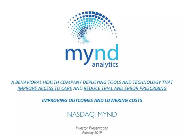 MYnd Analytics pitch deck cover