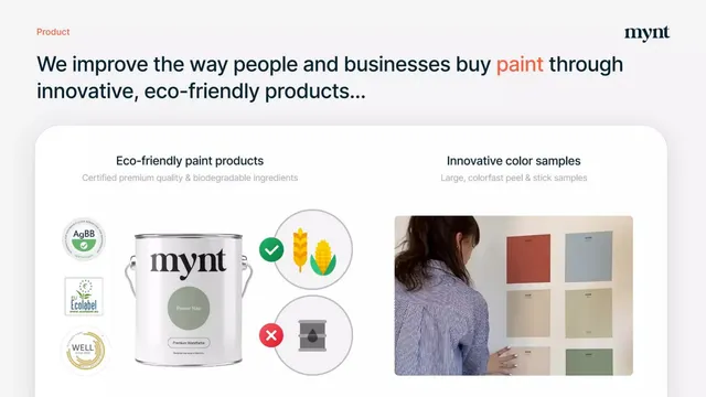 Product / solution slide 6 from Mynt