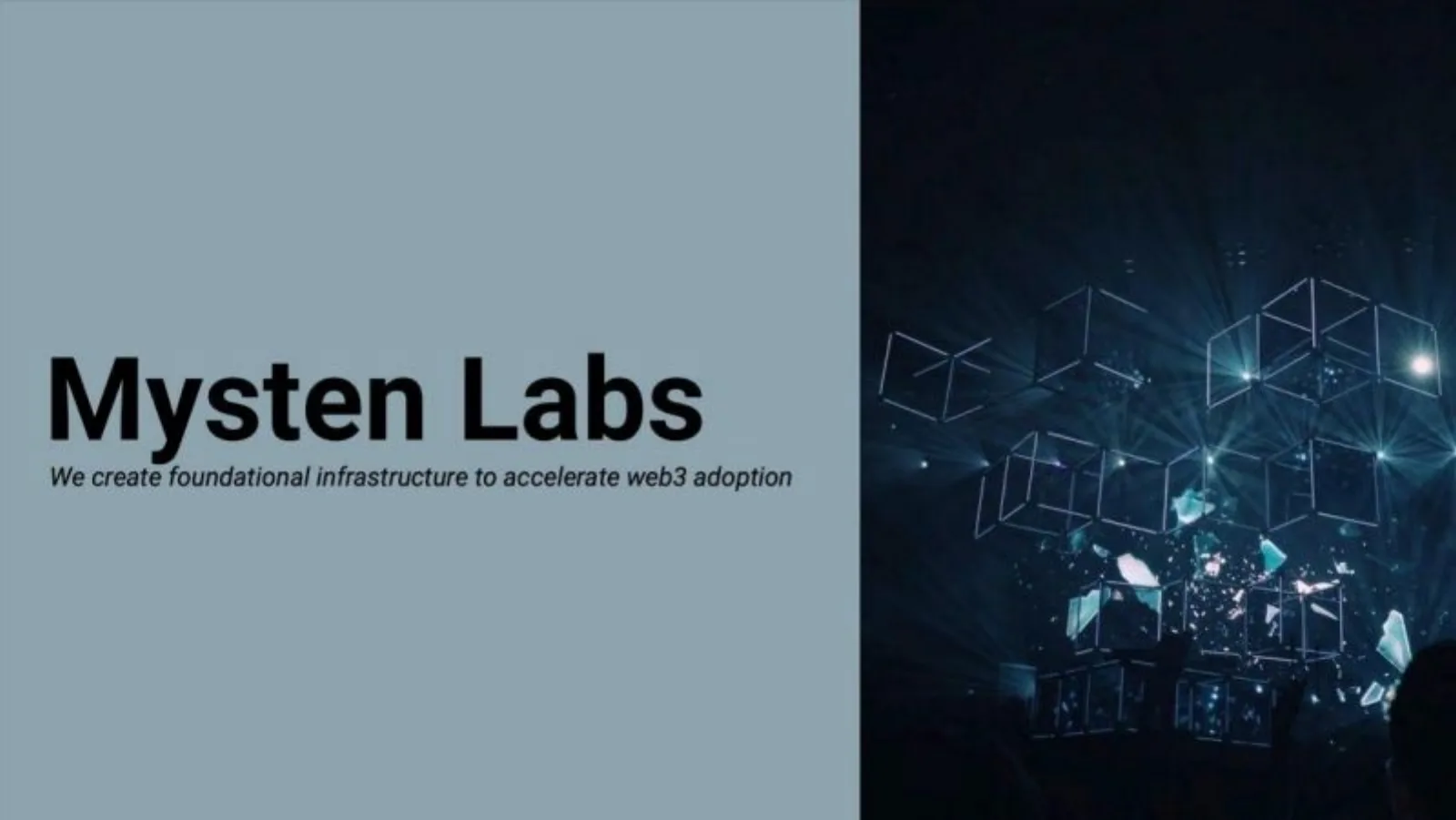 Mysten Labs pitch deck slide