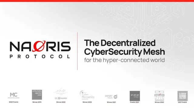 Naoris Protocol pitch deck cover