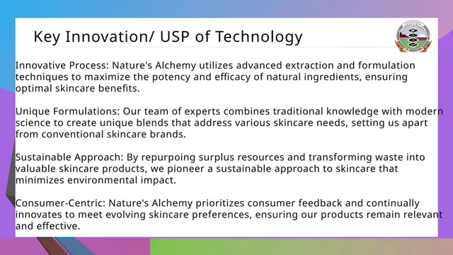 Technology slide 4 from Nature's Alchemy