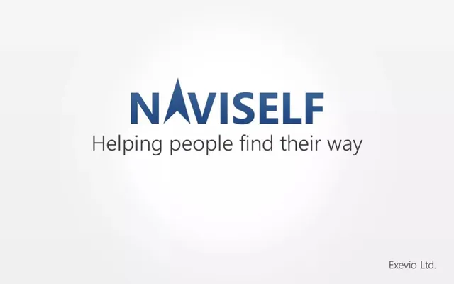 Naviself (Exevio Ltd.) pitch deck cover
