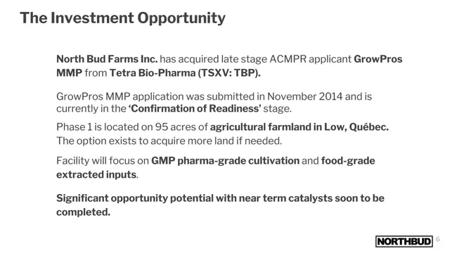 Company overview slide 6 from North Bud Farms (NBUD)