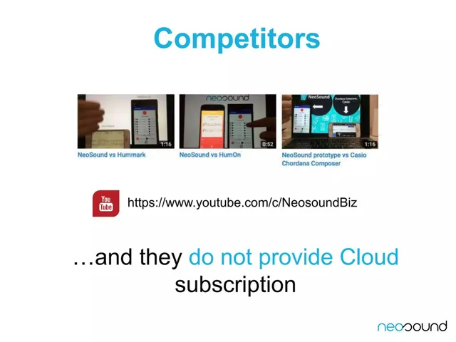 Competitors slide 5 from NeoSound