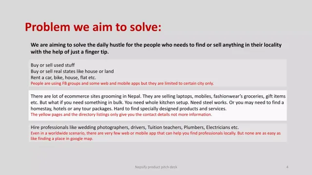 Problem slide 4 from Nepsify