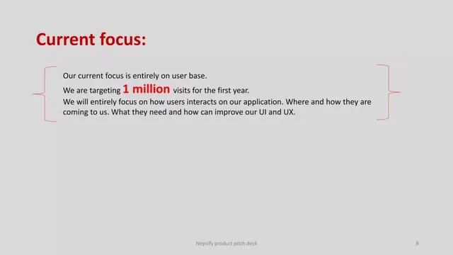 Go-to-market strategy slide 8 from Nepsify
