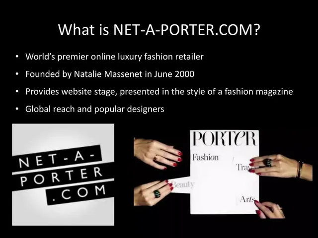Company overview slide 2 from Net-A-Porter