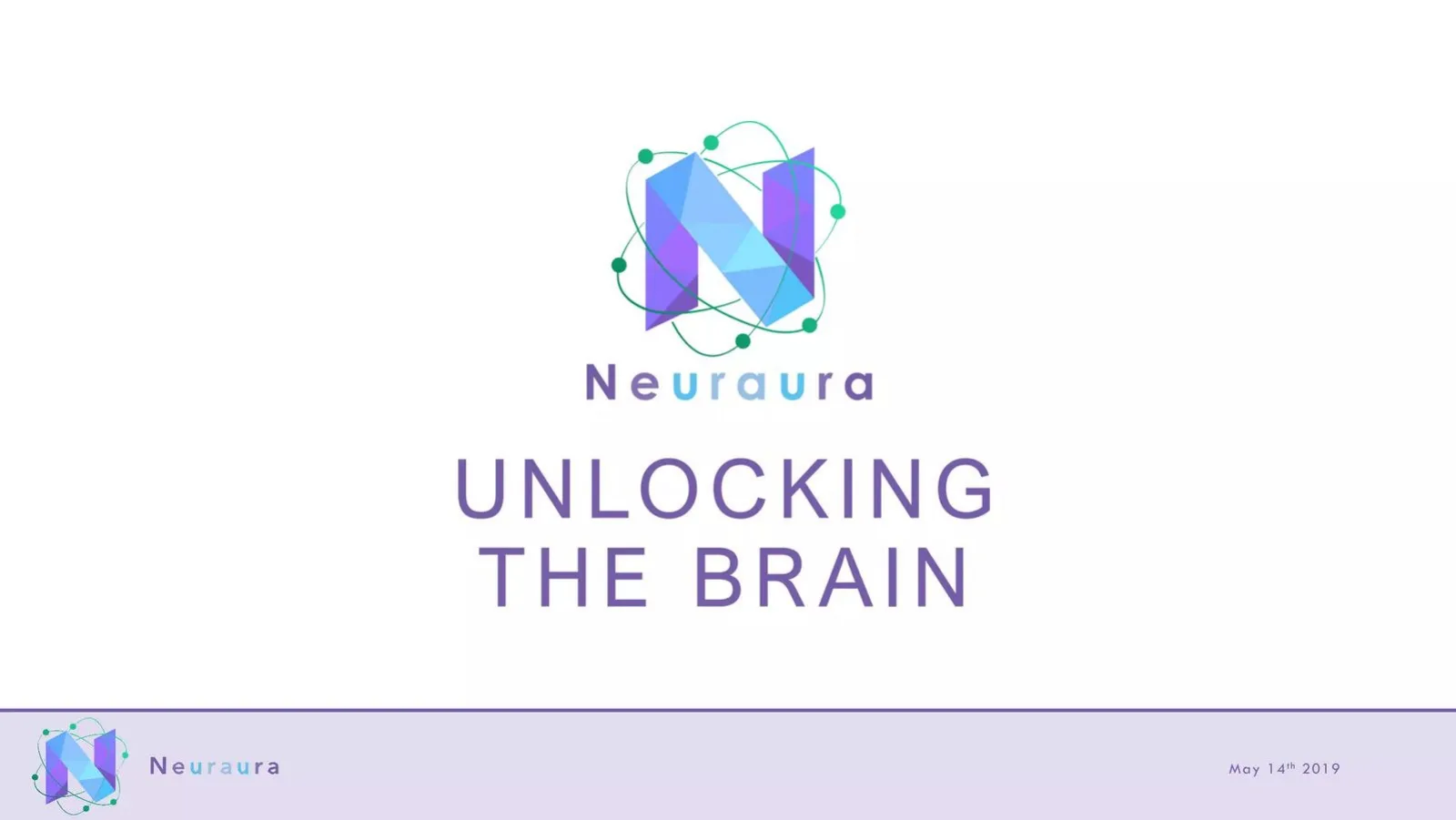 Neuraura pitch deck slide