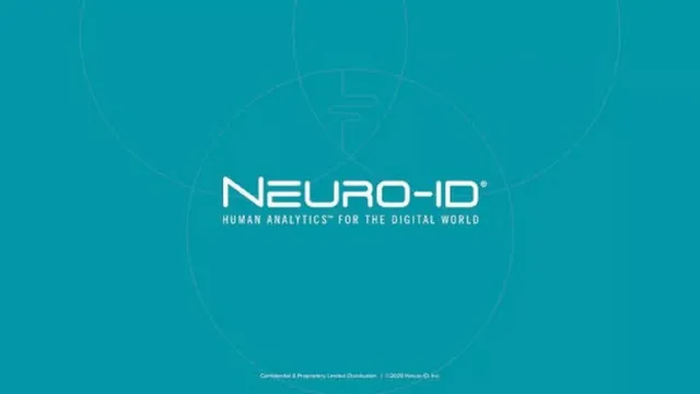 Neuro-ID pitch deck cover
