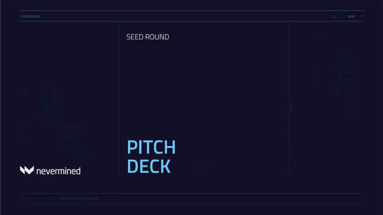 Nevermined pitch deck slide