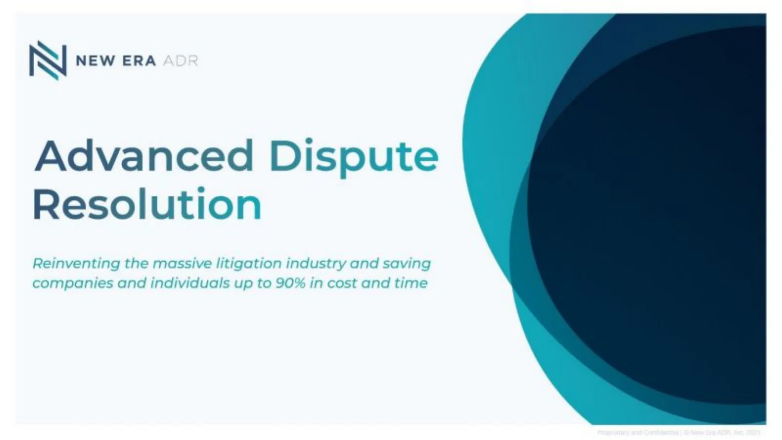 New Era ADR pitch deck slide