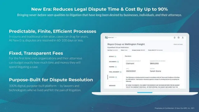 Product / solution slide 5 from New Era ADR