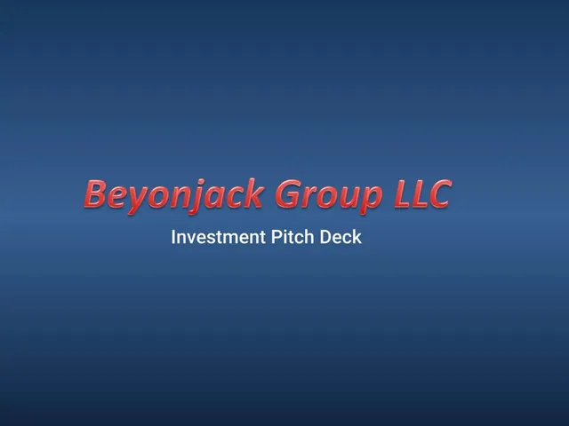 Beyonjack Group pitch deck cover