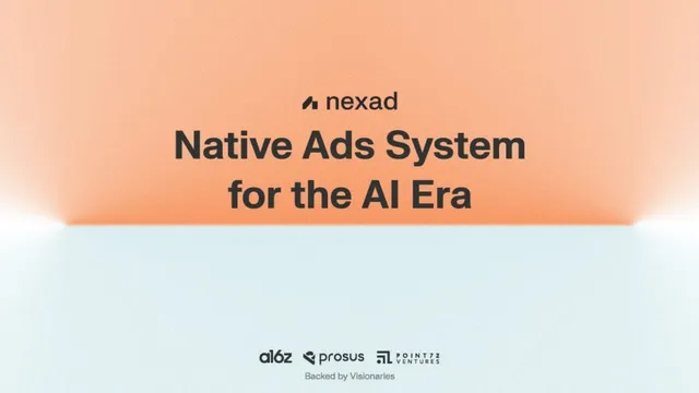 Nexad pitch deck cover