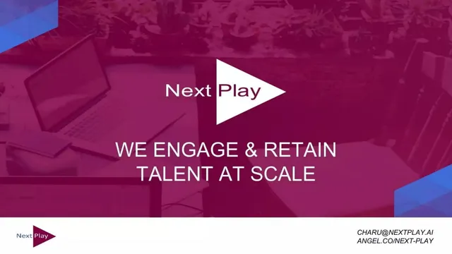 Section divider slide 2 from Next Play