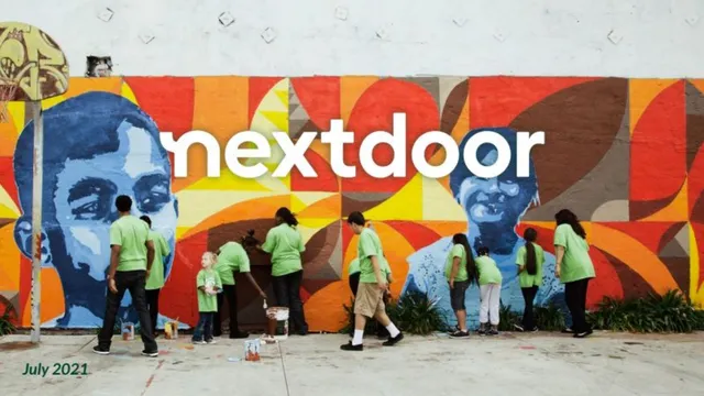 Nextdoor pitch deck cover