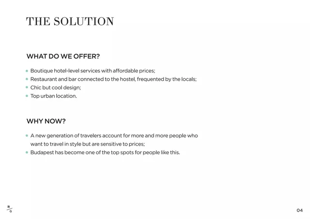 Product / solution slide 5 from Nomuri Hostel