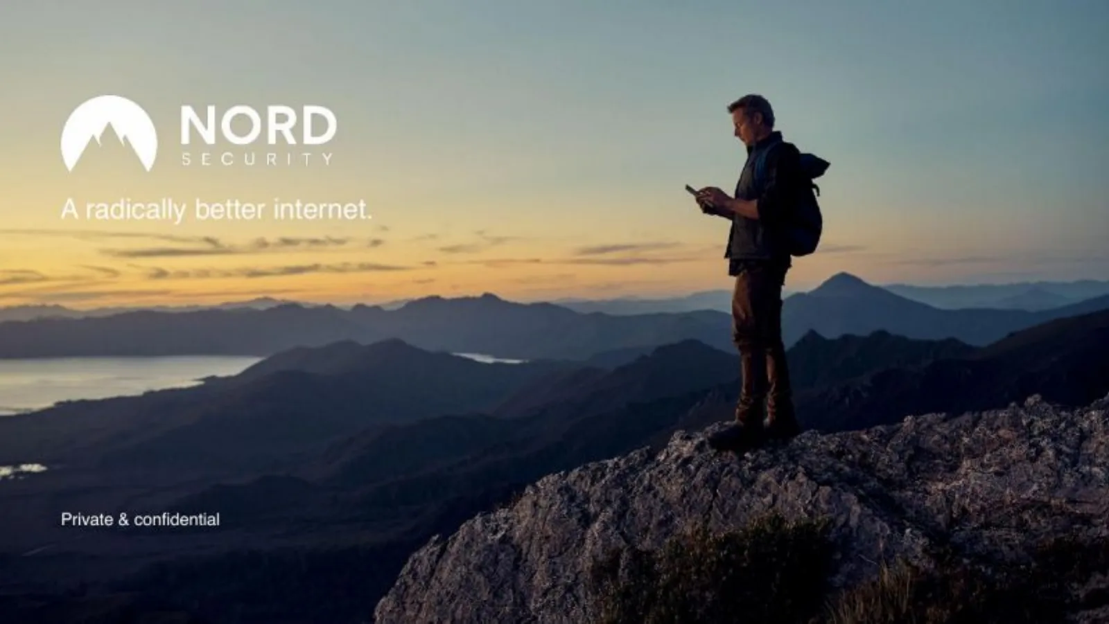 Nord Security pitch deck slide