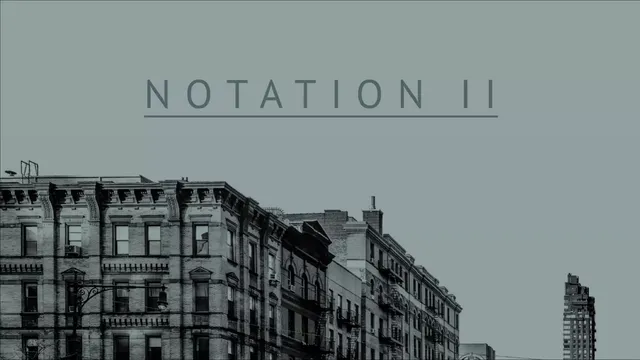Notation II pitch deck cover