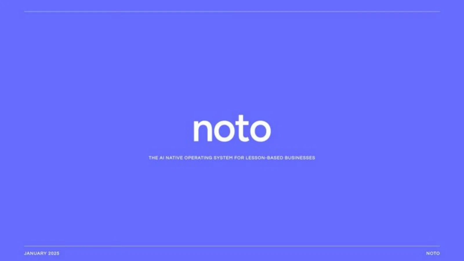 Noto pitch deck slide