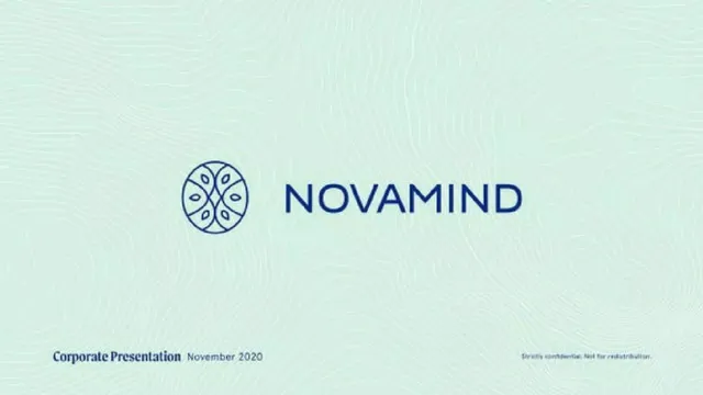 Novamind pitch deck cover
