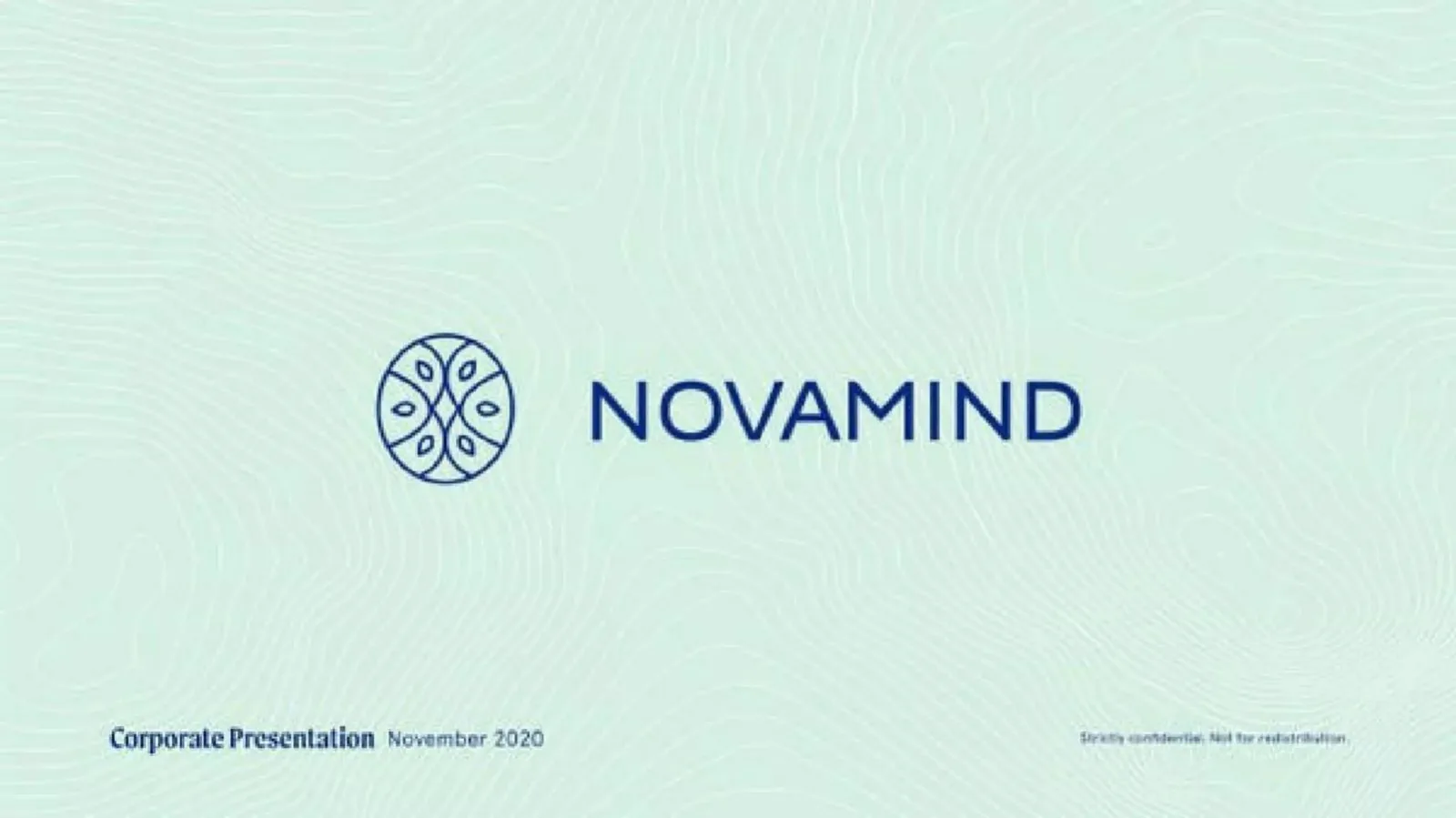 Novamind pitch deck slide
