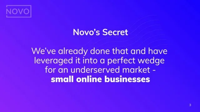 Competitors slide 4 from Novo