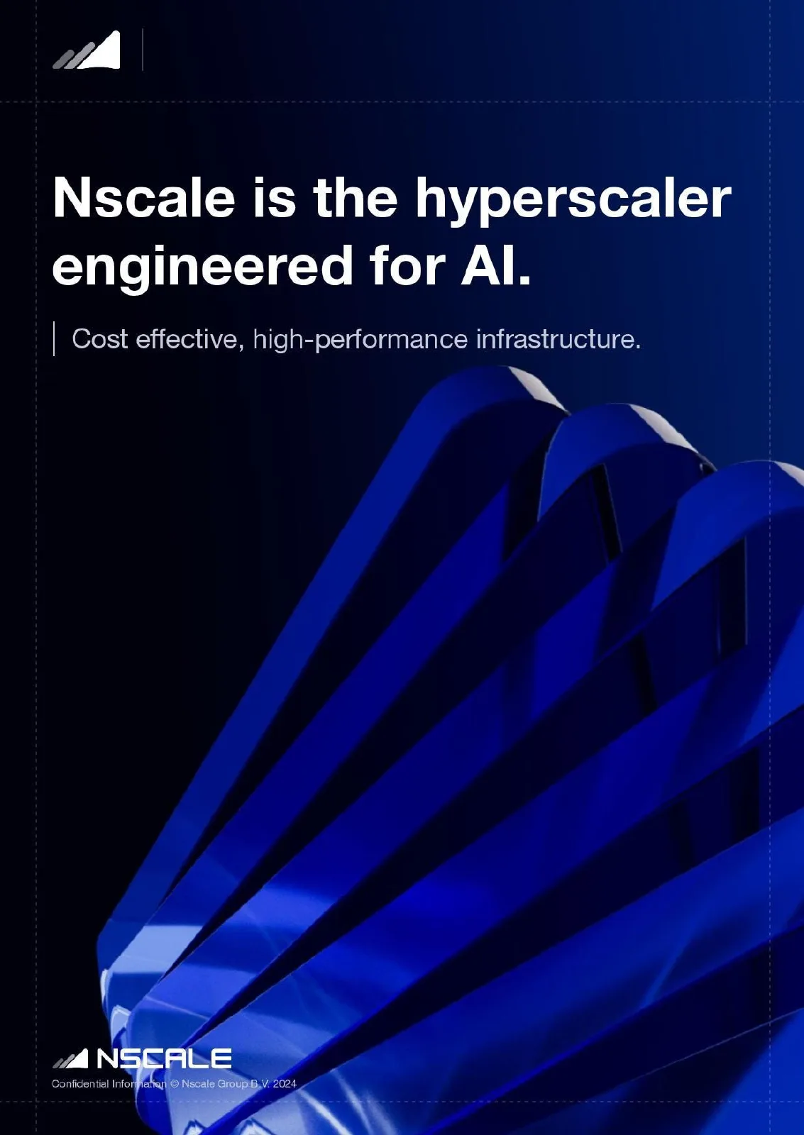 Nscale pitch deck slide