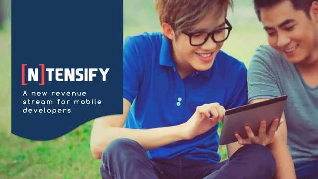 ntensify pitch deck cover