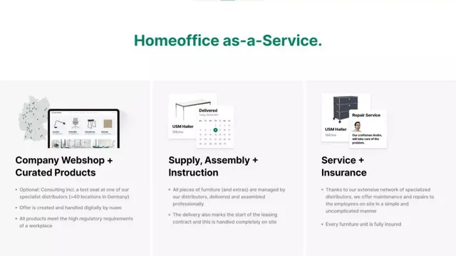 Product / solution slide 5 from nuwo