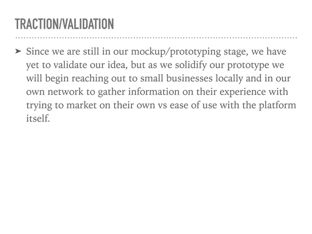Traction slide 5 from Oakai Labs