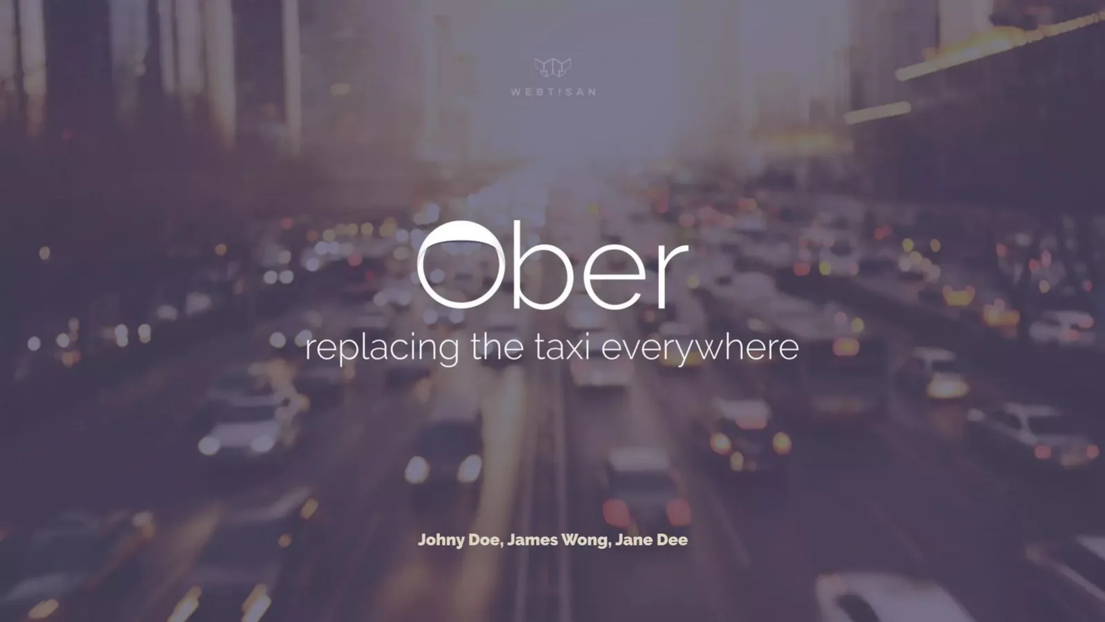 Ober pitch deck slide