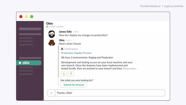 Technology slide 5 from Obie.ai