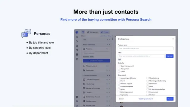 Product / solution slide 9 from Ocean.io