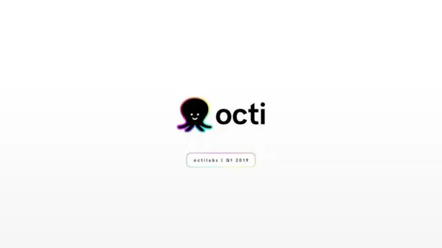 Octi pitch deck cover