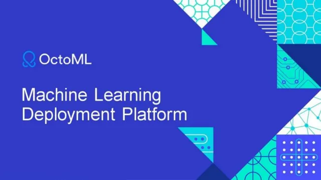 OctoML pitch deck cover