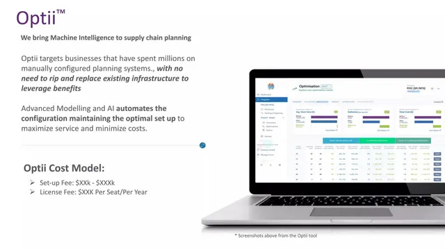 Business model / revenue streams slide 5 from Oii.ai