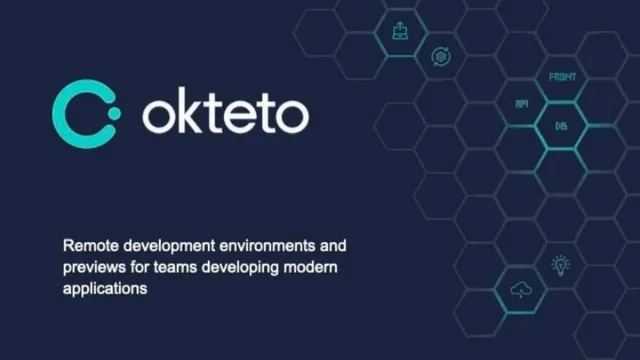 Okteto pitch deck cover
