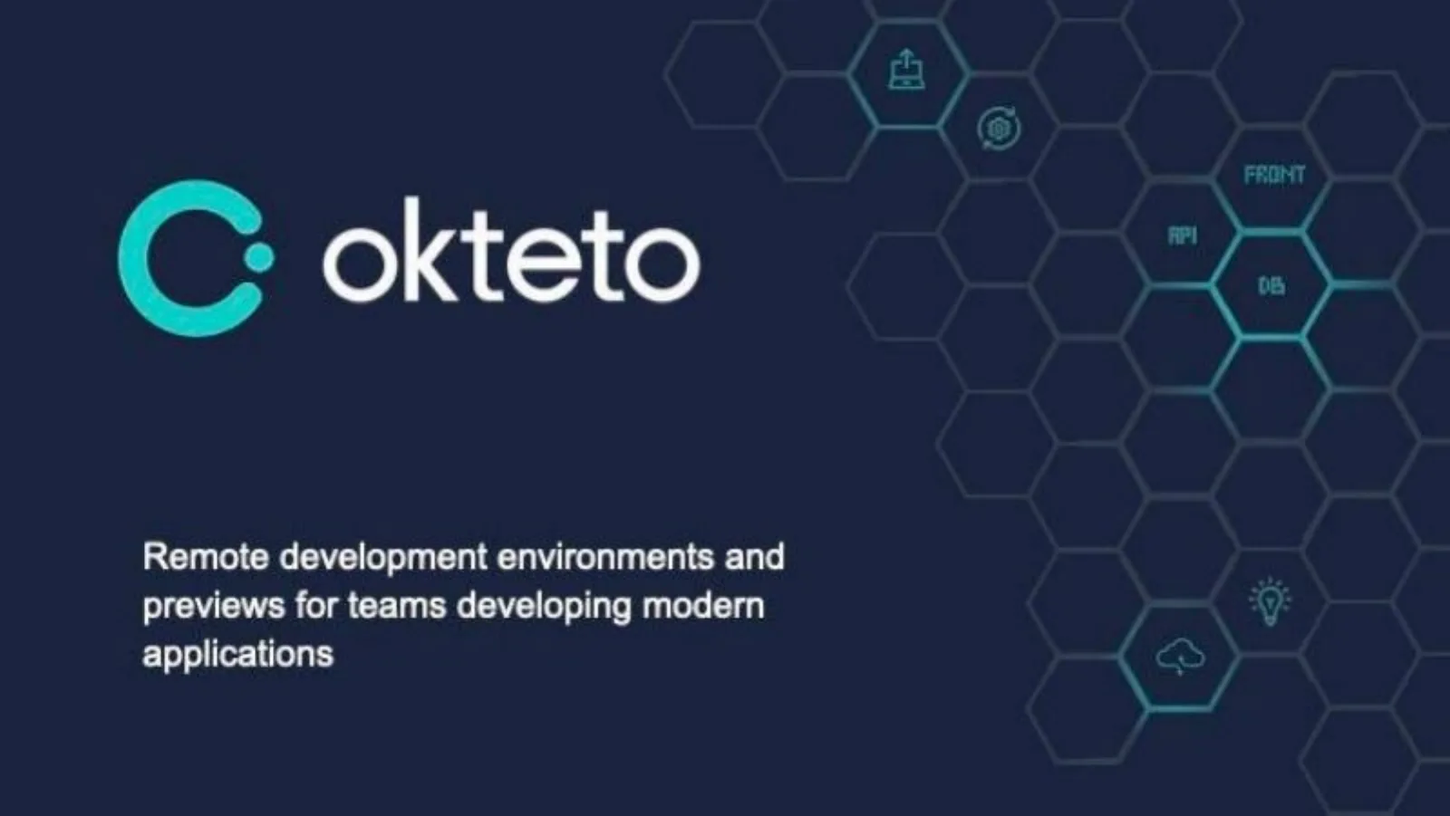 Okteto pitch deck slide